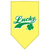Pet and Dog Bandana Screen Printed,  Lucky Swoosh