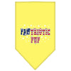 Pet and Dog Bandana Screen Printed, Pawtriotic Pup