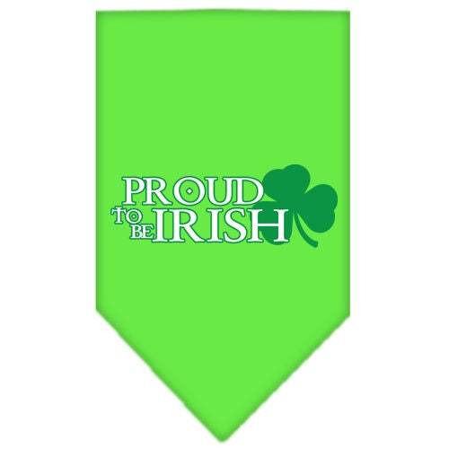 Pet and Dog Bandana Screen Printed, Proud To Be Irish