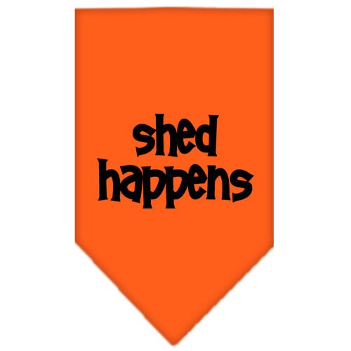Pet and Dog Bandana Screen Printed, Shed Happens