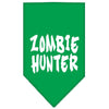 Halloween Pet and Dog Bandana Screen Printed, Zombie Hunter