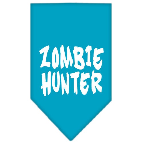 Halloween Pet and Dog Bandana Screen Printed, Zombie Hunter