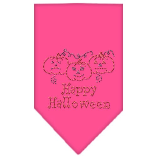Halloween Pet and Dog Bandana Rhinestone, Happy Halloween