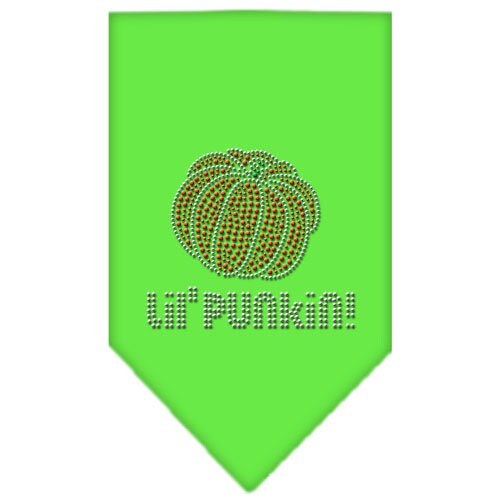 Halloween Pet and Dog Bandana Rhinestone, Lil Punkin