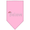 Christmas Pet and Dog Bandana Rhinestone, Believe