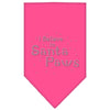 Christmas Pet and Dog Bandana Rhinestone, I Believe In Santa Paws