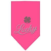 Pet and Dog Bandana Rhinestone, Lucky Script