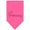 Pet and Dog Bandana Rhinestone, Princess