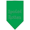 Pet and Dog Bandana Rhinestone, Spoiled Rotten