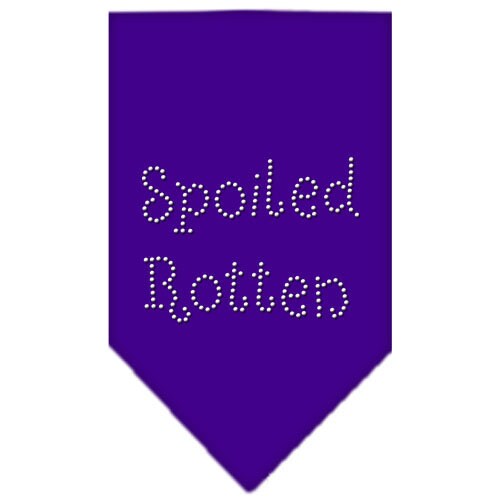 Pet and Dog Bandana Rhinestone, Spoiled Rotten