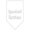 Pet and Dog Bandana Rhinestone, Spoiled Rotten
