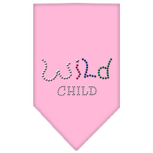Pet and Dog Bandana Rhinestone, Wild Child