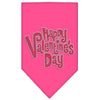 Pet and Dog Bandana Rhinestone, Happy Valentines Day