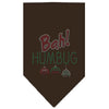 Christmas Pet and Dog Bandana Rhinestone, Bah Humbug