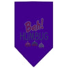 Christmas Pet and Dog Bandana Rhinestone, Bah Humbug