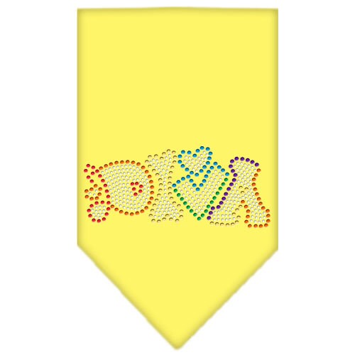 Pet and Dog Bandana Rhinestone, Technicolor Diva