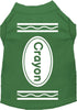 Halloween Pet Dog & Cat Shirt Screen Printed, Crayon