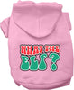 Christmas Pet Hoodie Screen Printed, What The Elf