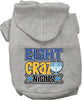 Hanukkah Pet, Dog and Cat Hoodie Screen Printed, Eight Crazy Nights