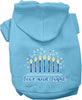 Hanukkah Pet, Dog and Cat Hoodie Screen Printed, Love and Light