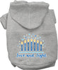 Hanukkah Pet, Dog and Cat Hoodie Screen Printed, Love and Light