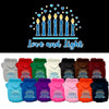 Hanukkah Pet, Dog and Cat Hoodie Screen Printed, Love and Light