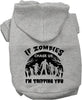 Halloween Pet Hoodie If Zombies Chase Us, I'm Tripping You