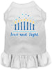 Hanukkah Pet Dress Love and Light