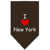 Pet and Dog Bandana Screen Printed, I Heart NY