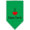 Pet and Dog Bandana Screen Printed, I Heart NY