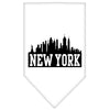 Pet and Dog Bandana Screen Printed, New York Skyline
