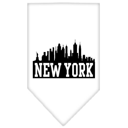 Pet and Dog Bandana Screen Printed, New York Skyline