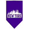 Pet and Dog Bandana Screen Printed, New York Skyline