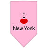 Pet and Dog Bandana Screen Printed, I Heart NY