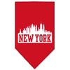 Pet and Dog Bandana Screen Printed, New York Skyline