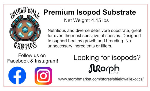 Premium Isopod Substrate - Promotes Healthy Growth and Breeding!