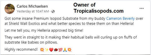 Premium Isopod Substrate - Promotes Healthy Growth and Breeding!