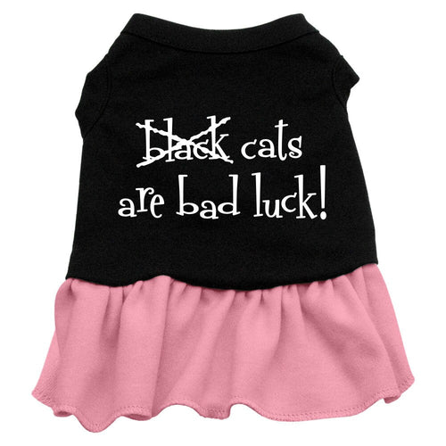 Halloween Pet Dress Black Cats Are Bad Luck