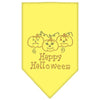 Halloween Pet and Dog Bandana Rhinestone, Happy Halloween