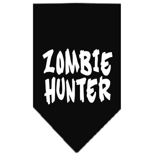 Halloween Pet and Dog Bandana Screen Printed, Zombie Hunter