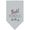 Christmas Pet and Dog Bandana Rhinestone, Bah Humbug
