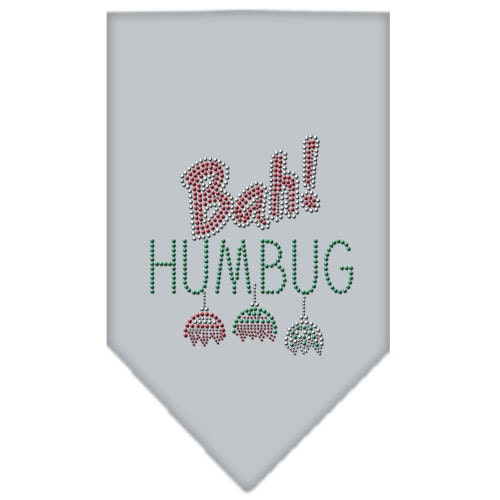 Christmas Pet and Dog Bandana Rhinestone, Bah Humbug