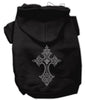 Pet Hoodie Rhinestone, Cross
