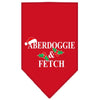 Christmas Pet and Dog Bandana Screen Printed, Aberdoggie Christmas