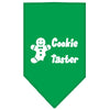 Christmas Pet and Dog Bandana Screen Printed, Cookie Taster