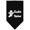 Christmas Pet and Dog Bandana Screen Printed, Cookie Taster