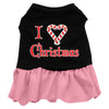 Christmas Pet Dress Screen Printed, I Love Christmas