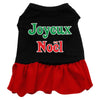 Christmas Pet Dress Screen Printed, Joyeux Noel