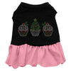 Christmas Pet Dress Rhinestone, Christmas Cupcakes