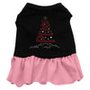 Christmas Pet Dress Rhinestone, Peace Tree